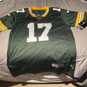 Mens Medium, Green bay packers davante adams jersey with tag.